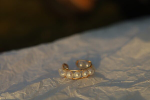 freshwater pearl bead ring