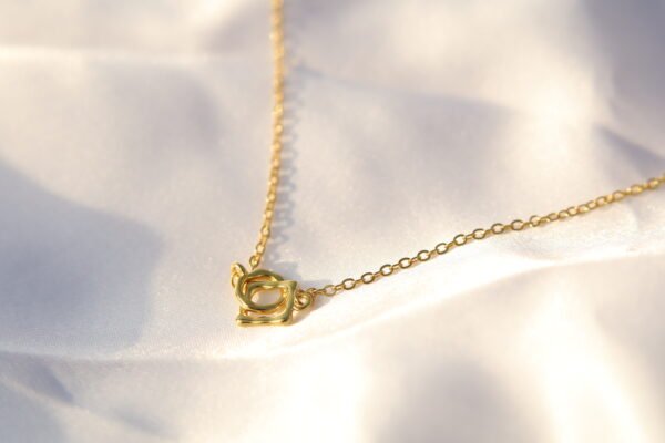 double ring necklace