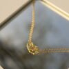 double ring necklace