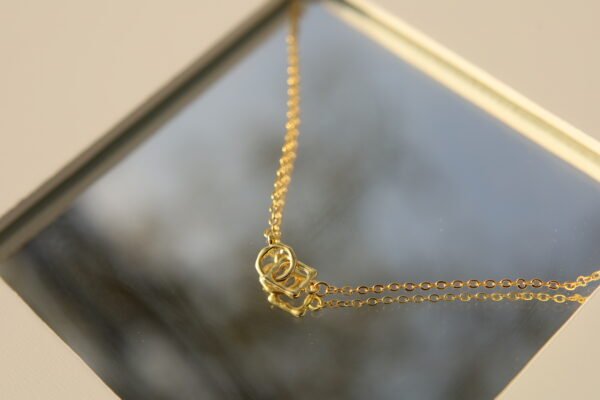 double ring necklace