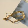 heart locket bracelet